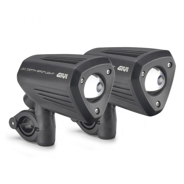 S312 - Universal LED Zusatzscheinwerfer (Paar) mit schwarz lackiertem Aluminiumgehäuse