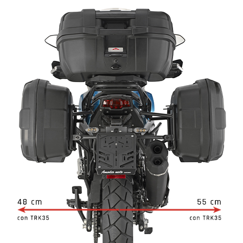 PLO9701MK - Seitenkoffer-Träger PL ONE-FIT MONOKEY für QJ Motor SRT 600 SX (24-26)