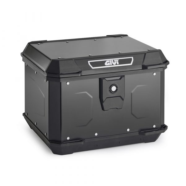 ALP44B - Alpina Monolock Topcase aus Aluminium in schwarz mit 44 Liter Volumen