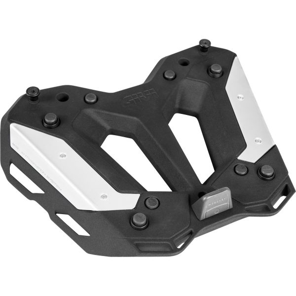 M10 - Platte aus verstärktem Kunststoff mit Vibrationsdämpfung für Monokey Topcase