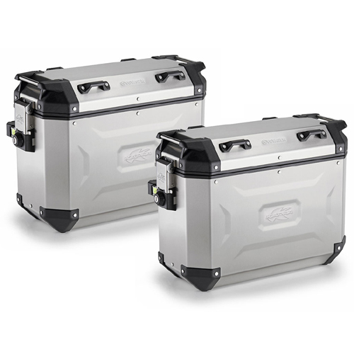KVG37APACK2 - Kappa K'Voyager Monokey-CAM-SIDE Seitenkofferpaar mit 37 Liter in silber