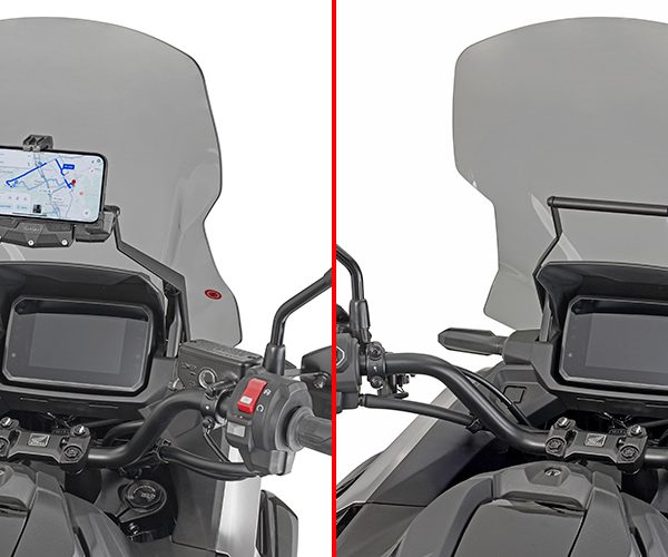 FB1217 - Querstange zur Montage am Windschild für Honda NC750X (25)