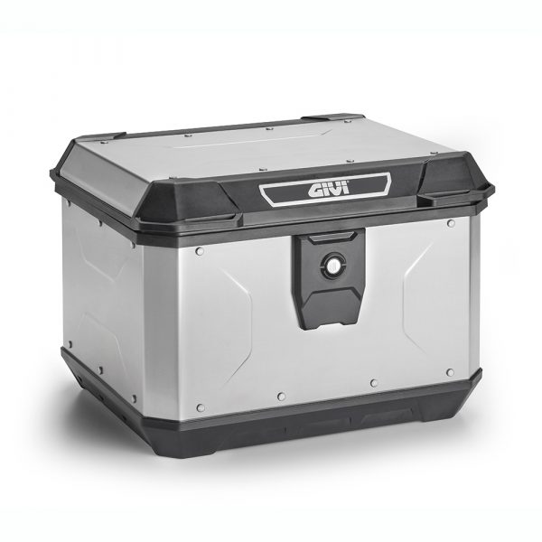 ALP44A2 - Alpina Monolock-Topcase aus Aluminium Natur mit 44 Litern Volumen