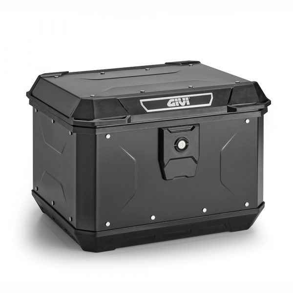 ALP44B2 - Alpina Monolock-Topcase aus Aluminium in schwarz mit 44 Liter Volumen