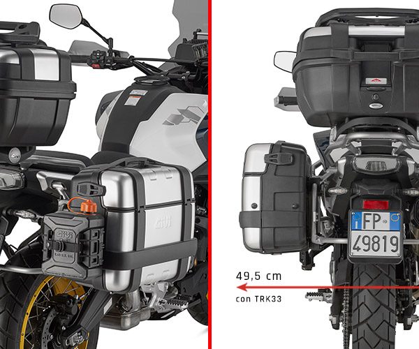 PL9228 - Seitenkoffer-Träger für Monokey-Koffer für CFMOTO 700 MT ADV (25-26)