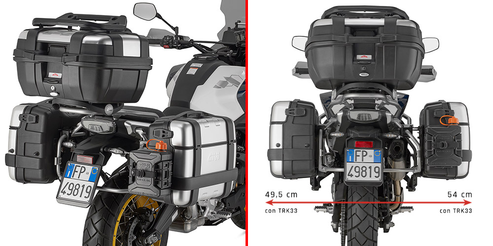 PL9228 - Seitenkoffer-Träger für Monokey-Koffer für CFMOTO 700 MT ADV (25-26)