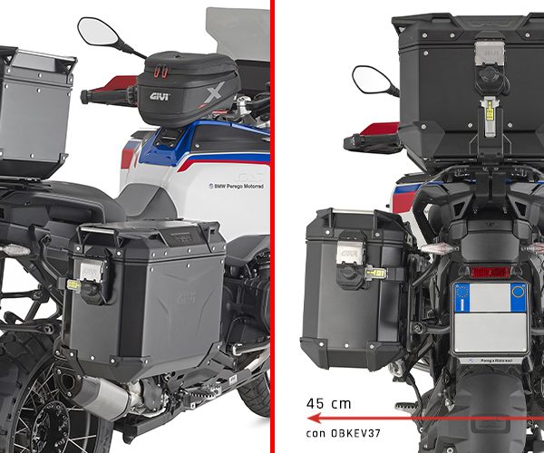 PLO5146CAM - Seitenkoffer-Träger PL ONE-FIT MONOKEY-CAM-SIDE für BMW R 1300 GS Adventure (25-26)