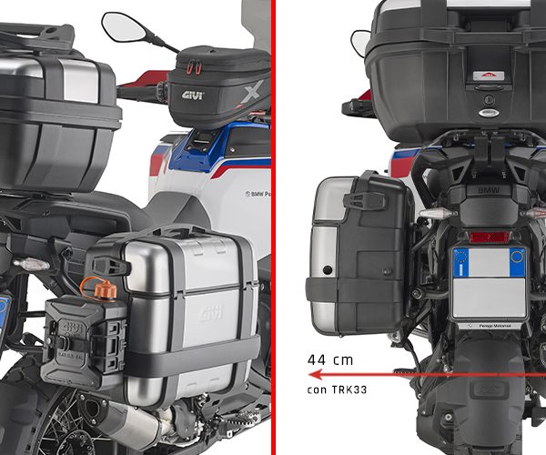 PLO5146MK - Seitenkoffer-Träger PL ONE-FIT MONOKEY für BMW R 1300 GS Adventure (25-26)