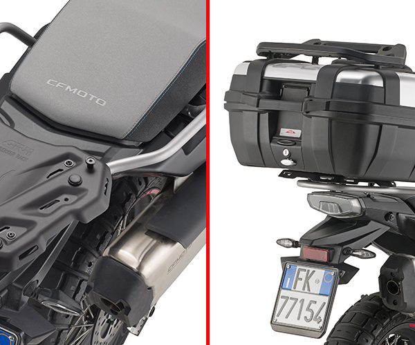 SR9227 - Topcase-Träger für Monokey- oder Monolock-Koffer für CFMOTO 800 MT-X (25-26)