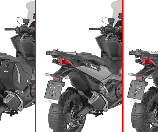 STL1188 - Einziehbare Stealth-Halterung für Seitentaschen EASY12R / EASY12L für verschiedene Honda Modelle (s. Beschreibung)