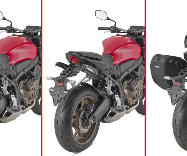 STL1208 - Einziehbare Stealth-Halterung für Seitentaschen EASY12R / EASY12L für verschiedene Honda Modelle (s. Beschreibung)