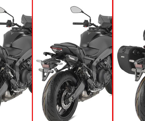 STL2169 - Einziehbare Stealth-Halterung für Seitentaschen EASY12R / EASY12L für Yamaha MT-09 (24-26)