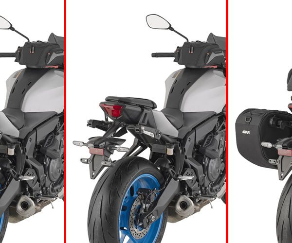 STL2173 - Einziehbare Stealth-Halterung für Seitentaschen EASY12R / EASY12L für Yamaha MT-07 (25-26)