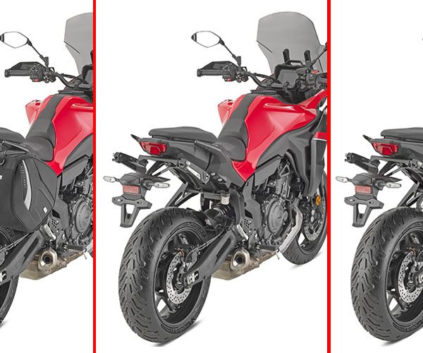 STL2177 - Einziehbare Stealth-Halterung für Seitentaschen EASY12R / EASY12L für Yamaha Tracer 7 (25-26)