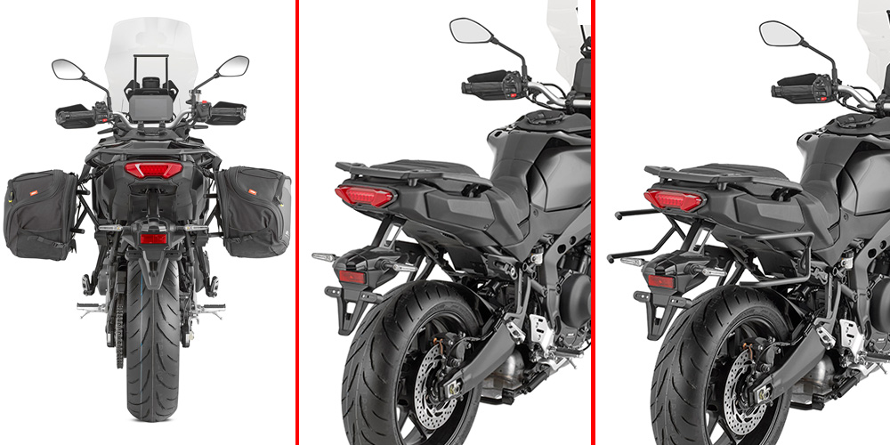 TR2171 - Abstandshalter Remove-X für weiche Seitentaschen für Yamaha Tracer 9 / 9 GT / 9 GT+ (25-26)